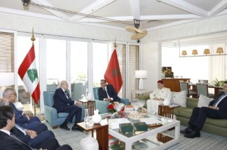 sommet-arabe:-m.-akhannouch-s’entretient-avec-le-presiden